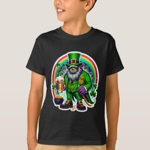 T-shirt La Saint-Patrick Bylor du mauvais œil démon irland