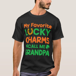 T-shirt la Saint-Patrick Mon Charms Chanceux Préféré M'app