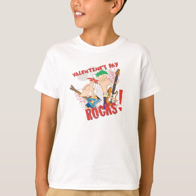 T-shirt La Saint-Valentin, des rochers ! (Devant)