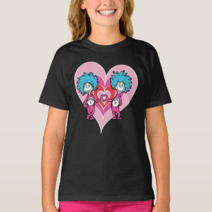 T-shirt La Saint-Valentin du Dr Seuss   Chose 1 Chose 2