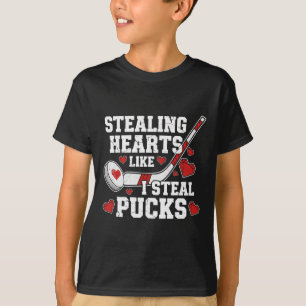 T-shirt La Saint-Valentin : voler des cœurs comme je vole