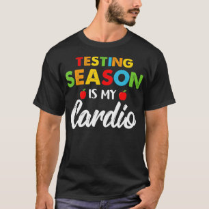 T-shirt La saison des tests est mon studio Costume Test Da