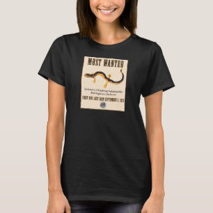T-shirt La salamandre la plus Recherchée d'AmphibiaWeb