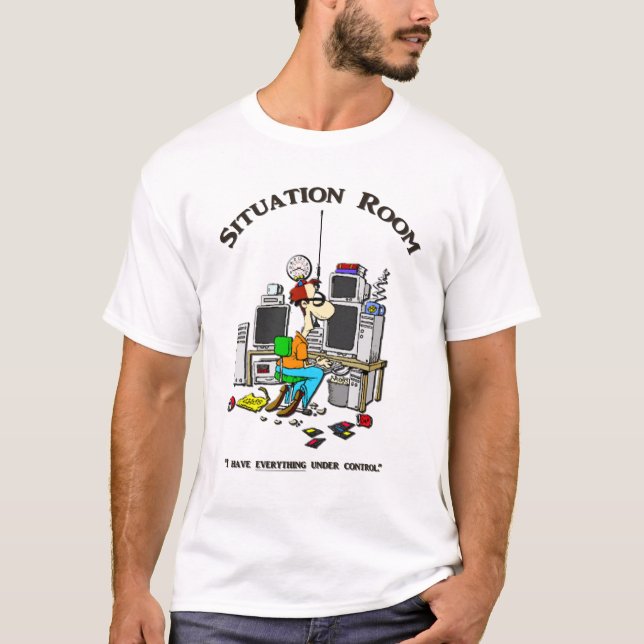 T-shirt "La salle de crise " (Devant)