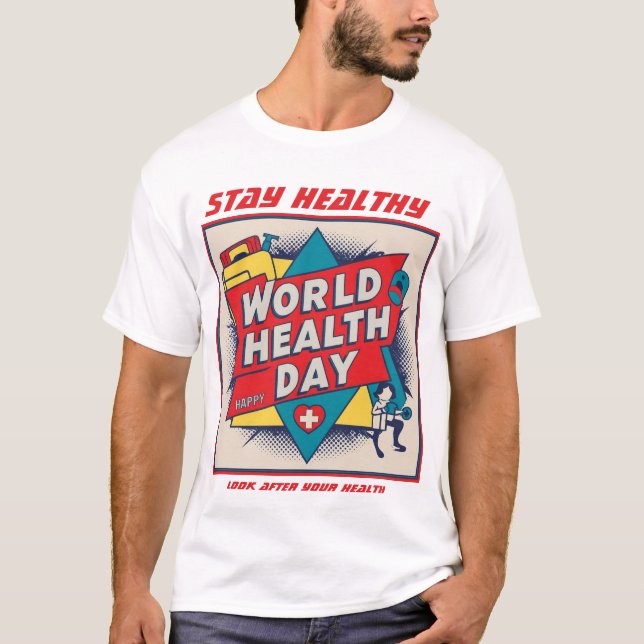 T-shirt La santé est richesse (Devant)