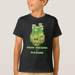 T-shirt La sauce salade est une sauce salade drôle de