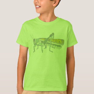 T-shirt La sauterelle badine la chemise