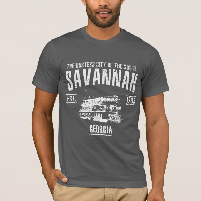 T-shirt La savane (Devant)