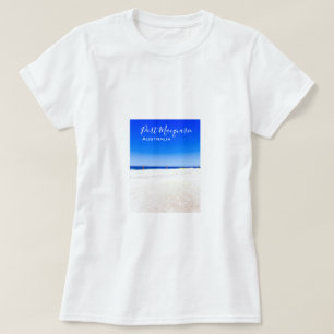 T-shirt La scène de plage de Port Macquarie Australie