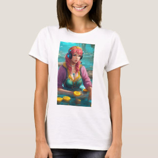 T-shirt La scène sous-marine dj