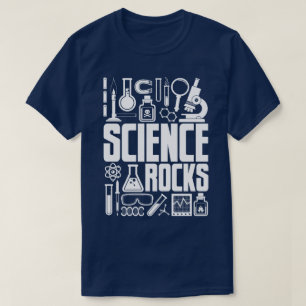 T-shirt La Science bascule la pièce en t d'équipement de