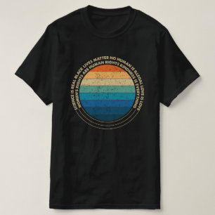 T-shirt la science, c'est la vraie vie noire