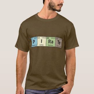 T-shirt La science de comédie de "pirate"