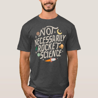 T-shirt La science des fusées