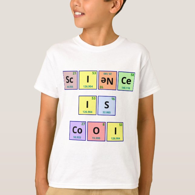 T-shirt La Science est fraîche (Devant)
