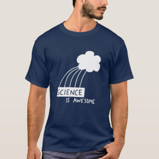 T-shirt La Science est impressionnante (blanc)