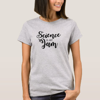 T-shirt La Science est la chemise de mes femmes de