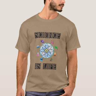 T-shirt La science est la vie