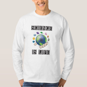 T-shirt La science est la vie