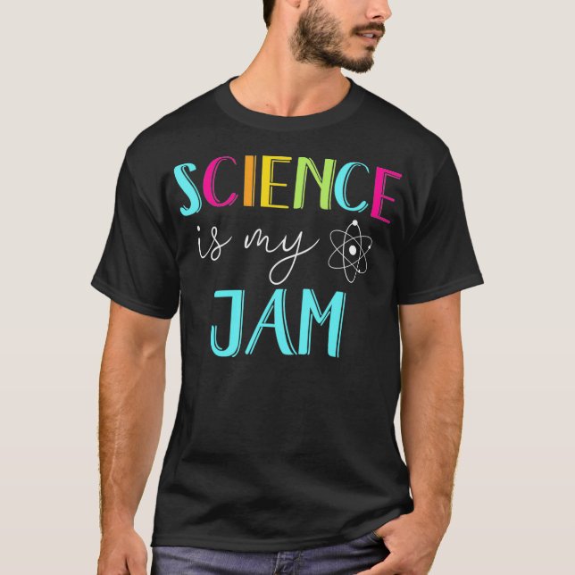 T-shirt La science est mon jote professeur de science (Devant)
