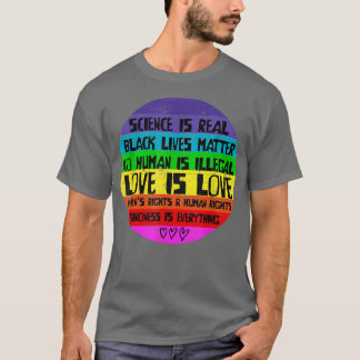 T-shirt La Science Gay Est Réelle, L'Amour Est Amour Et La