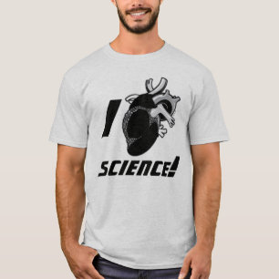 T-shirt La Science I (de coeur anatomique)