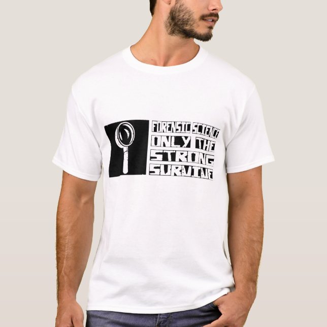 T-shirt La Science légale survivent (Devant)