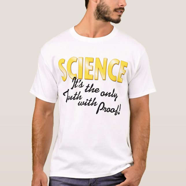 T-shirt La Science ordonne l'habillement (Devant)