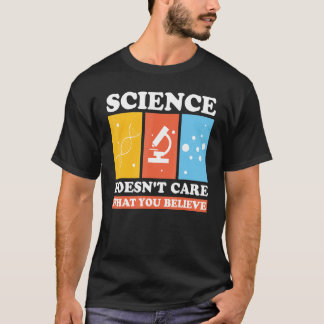T-shirt La Science Pour Les Hommes Femmes Scientifique Sci