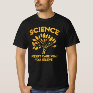 T-shirt La science se moque de ce que vous croyez