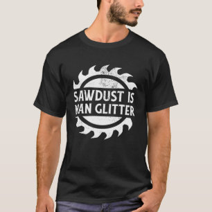 T-shirt La sciure est la Parties scintillant humaine Fête