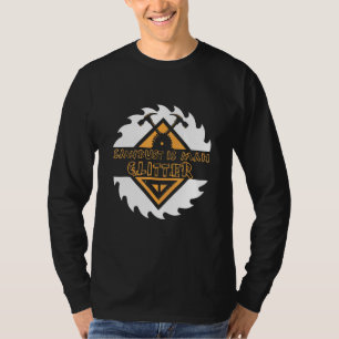 T-shirt La sciure Est La Parties scintillant Humaine Scie