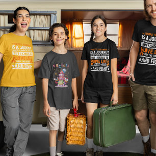 T-shirt La sclérose en plaques est un voyage