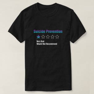 T-shirt La Sensibilisation À La Prévention Du Suicide Est 