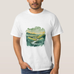 T-shirt La sérénité de la nature