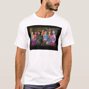 T-shirt La série de tribu 5 groupes a tiré la partie