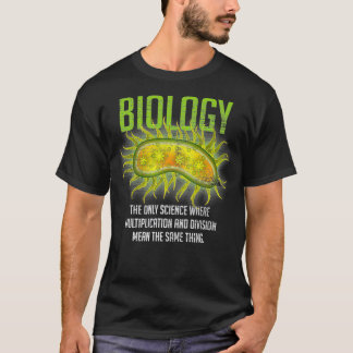 T-shirt La seule biologie scientifique