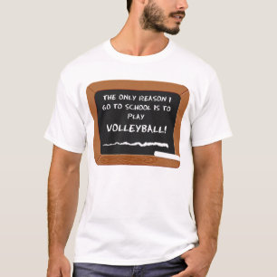 T-shirt La seule raison je vais à l'école…