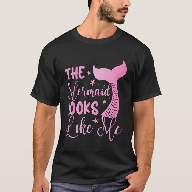 T-shirt La Sirène Me Ressemble (Devant)