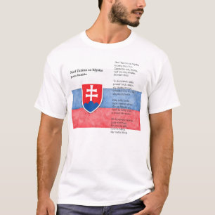 T-shirt La Slovaquie - blýska de Tatrou SA de NAD
