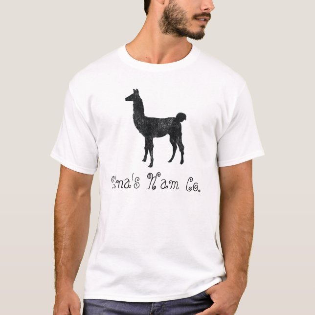 T-shirt La société de jambon de Tina (Devant)