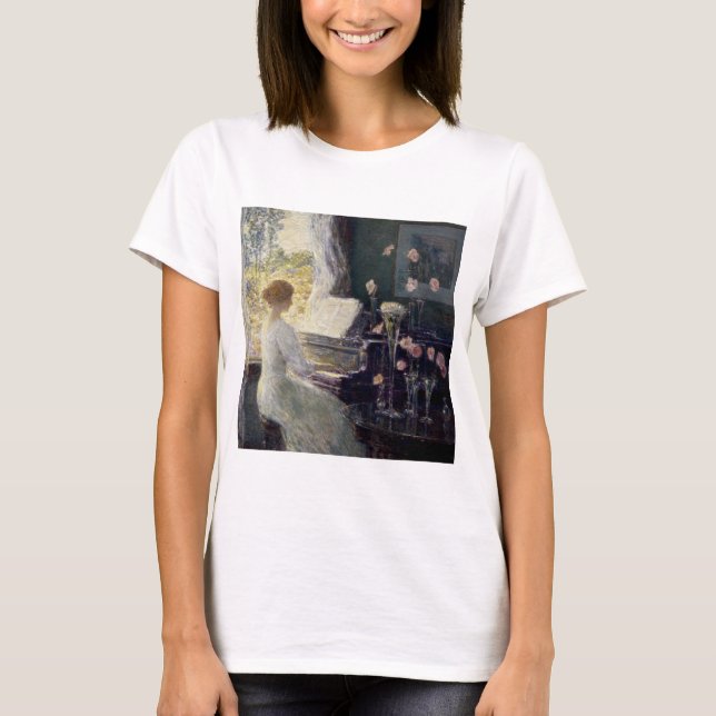 T-shirt La sonate de Frederick Childe Hassam (Devant)
