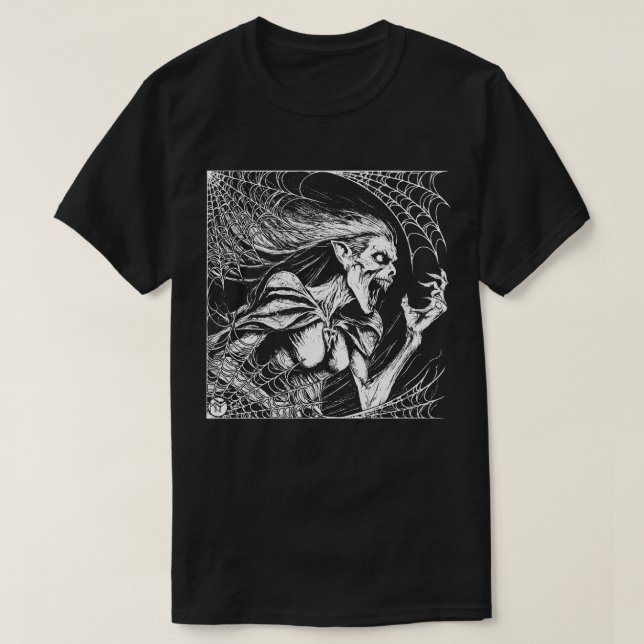 T-shirt La sorcière (Design devant)
