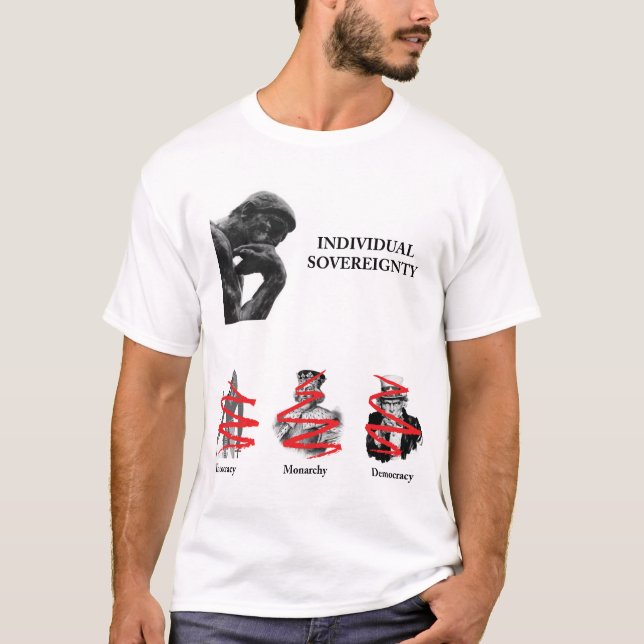 T-shirt La souveraineté individuelle (Devant)