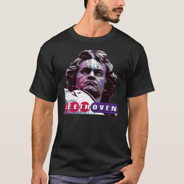 T-SHIRT LA STATUE 2 DE BEETHOVEN (Devant)