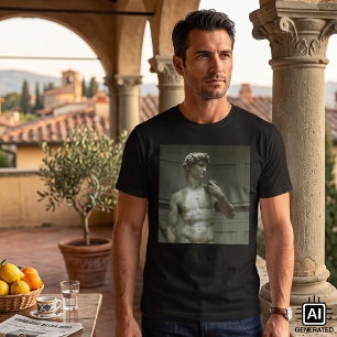 T-shirt La statue de David de Michel-Ange