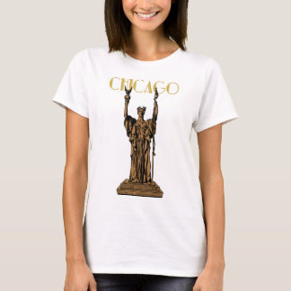 T-shirt La statue du Palais des Congrès Féminin de la Répu