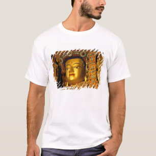 T-shirt La statue gilded Jowo Bouddha, temple de Jokhang,