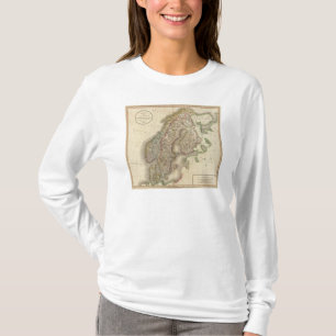 T-shirt La Suède, le Danemark et la Norvège