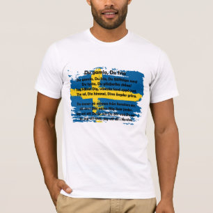 T-shirt La Suède - le Du gamla, Du fria